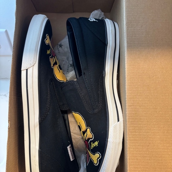 Brand New! Converse Slip On Canvas Skid Grip EV Sailor Jerry 100373 - Picture 4 of 4